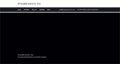 Desktop Screenshot of petagreeranch.com